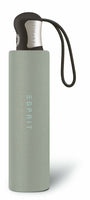 Esprit Mini Regenschirm Taschenschirm Easymatic 4 Auf-Zu Automatik slate gray