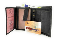 McLean echt Büffel Voll-Leder Geldbörse Portemonnaie Geldbeutel mit RFID NFC Schutz