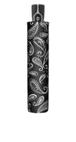 doppler Regenschirm Fiber Magic Taschenschirm sturmsicher 100km/h Black & White Paisley