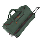 Travelite 2-Rad Trolley Roll-Reisetasche mit Rollen Basics L erweiterbar grün