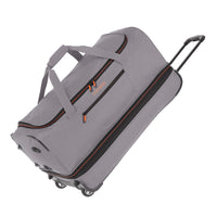 Travelite 2-Rad Trolley Roll-Reisetasche mit Rollen Basics L erweiterbar grau