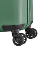 Travelite Bali Reisekoffer L Trolley Koffer 77cm 4 Rad / Rollen TSA Hartschale grün