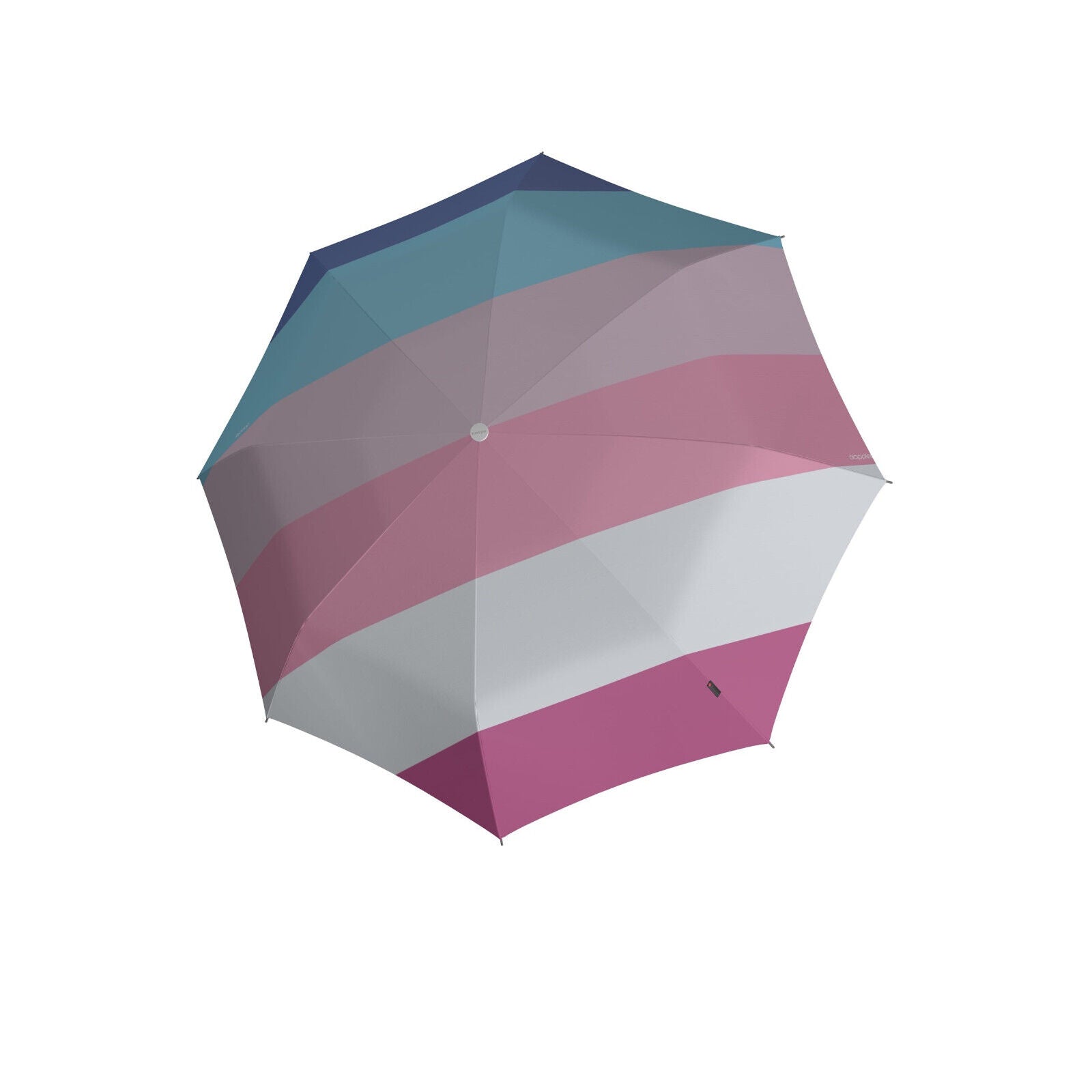 doppler Regenschirm Taschenschirm Magic Mini Auf Zu Automatik Modern Art pride cool pastel Regenbogen