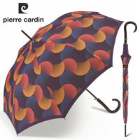 Pierre Cardin Damen Automatik Regenschirm Stockschirm Waves lilac