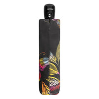 doppler Regenschirm Taschenschirm Auf Zu Automatik Colourfly Satin Schmetterling