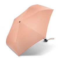 nachhaltiger Esprit Regenschirm Taschenschirm Schirm Mini Slimline peach pink