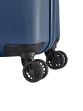 Travelite Bali Reisekoffer M Trolley 67cm 4 Rad Rollen TSA Hartschale blau