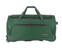 Travelite 2-Rad Trolley Roll-Reisetasche mit Rollen Basics Fresh dunkelgrün