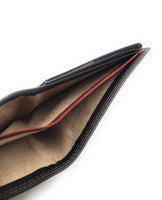 McLean echt Leder Geldbörse Portemonnaie Geldbeutel mit RFID Schutz schwarz rot