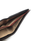 McLean echt Leder Geldbörse Portemonnaie Geldbeutel mit RFID Schutz schwarz rot