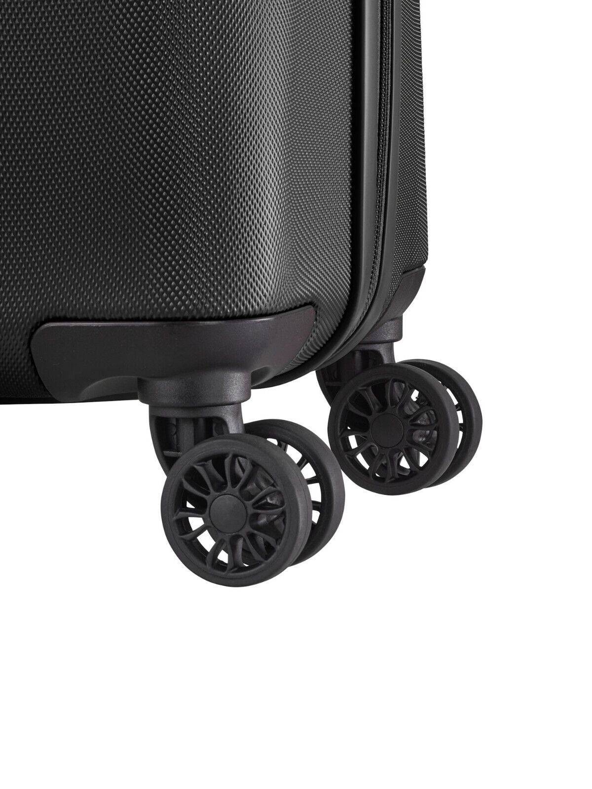 Travelite Bali Handgepäck S Trolley Koffer 55cm 4 Rad / Rollen Hartschale schwarz