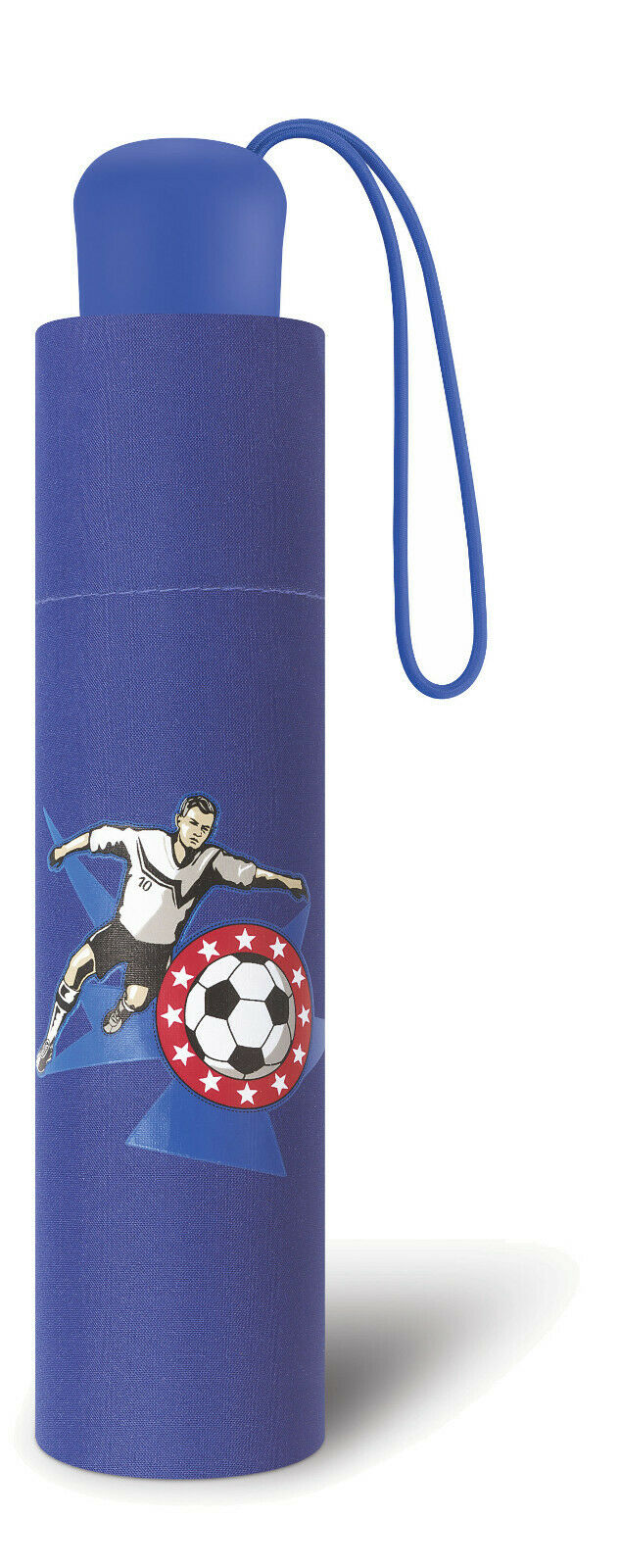 Scout Kinder Regenschirm mit Reflektionsstreifen leicht Fußballstar Fussball