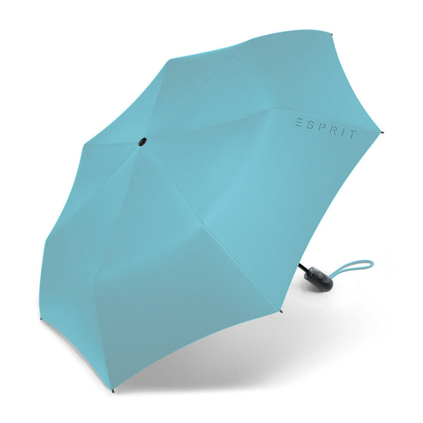 Esprit Regenschirm Taschenschirm Easymatic light  Auf-Zu Automatik peacock blue
