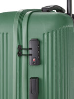 Travelite Bali Reisekoffer L Trolley Koffer 77cm 4 Rad / Rollen TSA Hartschale grün