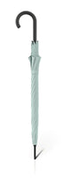 nachhaltiger Esprit Regenschirm Stockschirm Schirm mit Automatik Long AC blau-grau