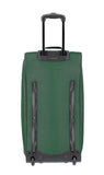 Travelite 2-Rad Trolley Roll-Reisetasche mit Rollen Basics Fresh dunkelgrün