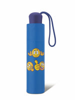 Scout Emoji Kinder Regenschirm Taschenschirm mit Reflektionsstreifen blue
