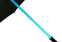 LED Regenschirm Stockschirm Schirm leuchtet in 7 Farben oder Farbwechselmodus