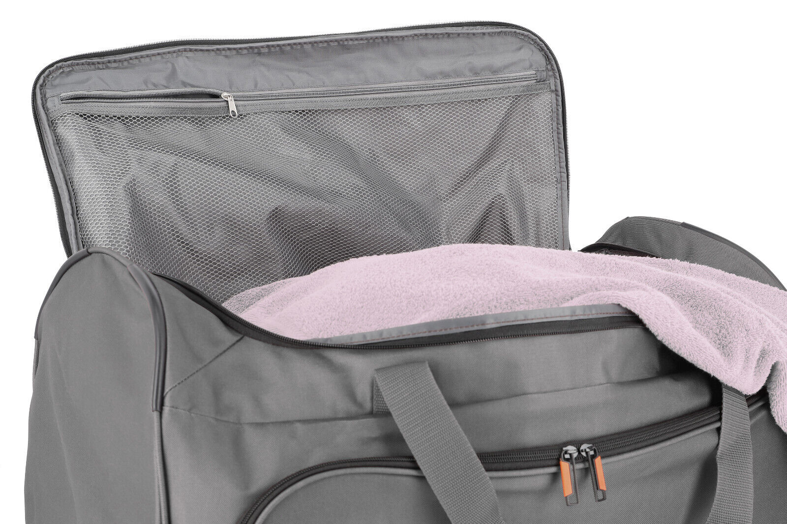 Travelite 2-Rad Trolley Roll-Reisetasche mit Rollen Basics Fresh anthrazit