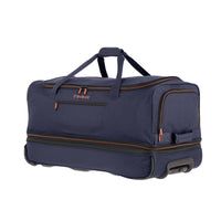 Travelite 2-Rad Trolley Roll-Reisetasche mit Rollen Basics L erweiterbar marine blau