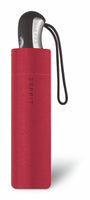 Esprit Mini Regenschirm Taschenschirm Easymatic 3 Auf-Zu Automatik rot