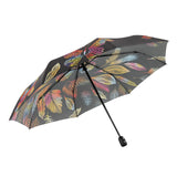 doppler Regenschirm Taschenschirm Auf Zu Automatik Colourfly Satin Schmetterling