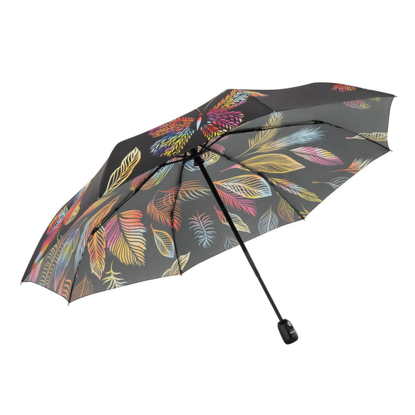 doppler Regenschirm Sch Taschenschirm Automatik Satin Zu Auf Colourfly