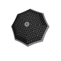 doppler Regenschirm Fiber Magic Taschenschirm sturmsicher 100km/h Black & White Minimals