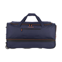 Travelite 2-Rad Trolley Roll-Reisetasche mit Rollen Basics L erweiterbar marine blau