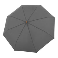 doppler nachhaltiger Regenschirm Taschenschirm Nature Mini slate grey