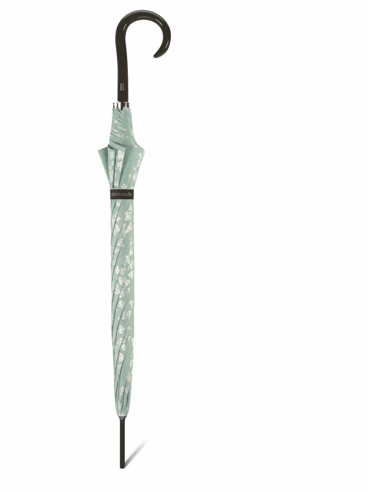 Pierre Cardin Damen Automatik Regenschirm Stockschirm Schmetterlinge Papillion aquifer