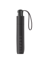 nachhaltiger Esprit Regenschirm Taschenschirm Easymatic Slimline black schwarz
