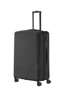 Travelite Bali Reisekoffer L Trolley Koffer 77cm 4 Rad / Rollen TSA Hartschale schwarz