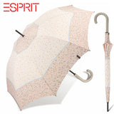 Esprit Regenschirm Stockschirm Schirm mit Automatik Long AC Potpourri Stripe